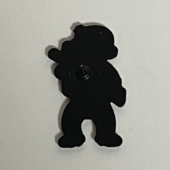 Curious George Machine Gun Hat Pin Pins Streetwear Hats Bag Hype Fitted New Era - Picture 6 of 8